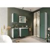 Distinct Kitchen And Bath bathroom cabinet, 63 " Height, 11.8 " Width ARIAW30SLGreen